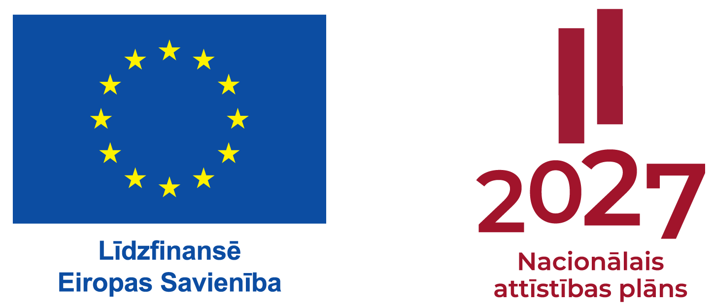 Līdzfinansē Eiropas Savienība. Nacionālais attīstības plāns 2027